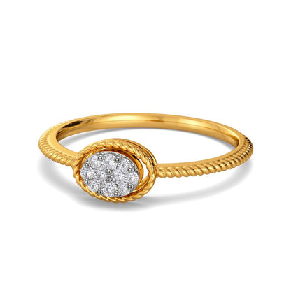 Tier N Twist Diamond Rings