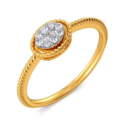 Tier N Twist Diamond Rings