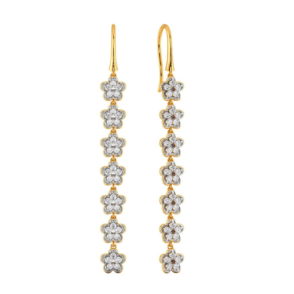 Fleurs Elégantes Diamond Earrings