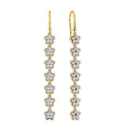 Fleurs El��gantes Diamond Earrings