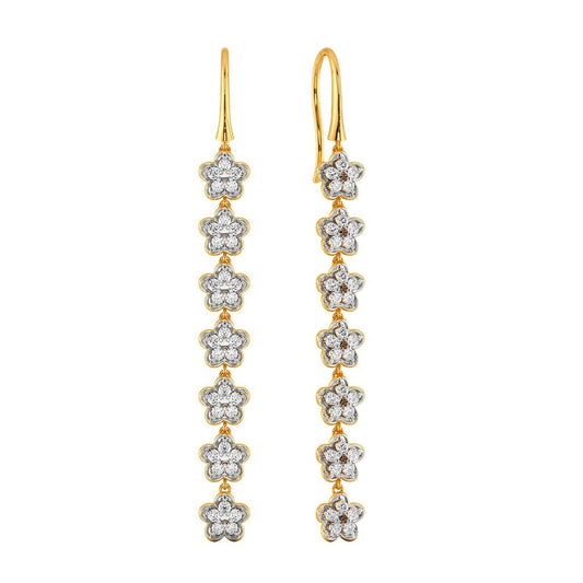 Fleurs Elégantes Diamond Earrings