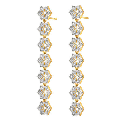 Floret Finesse Diamond Earrings