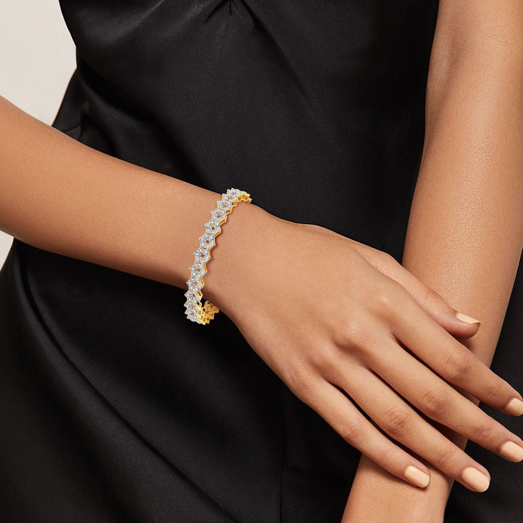 Starry Secret Diamond Bangles