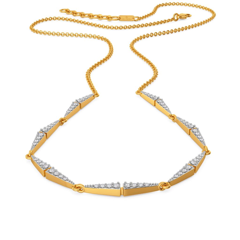 Tri to Tempt Diamond Necklaces