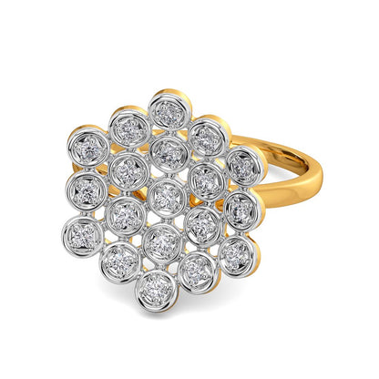 Star Cluster Diamond Rings