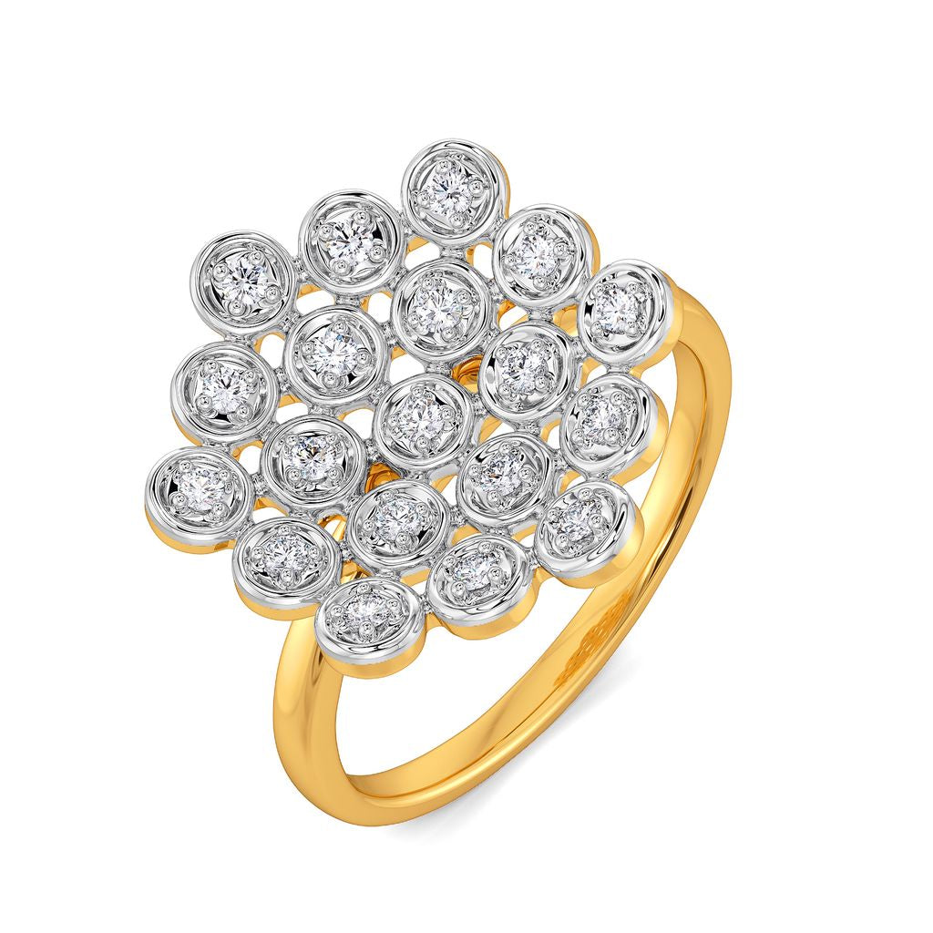 Star Cluster Diamond Rings