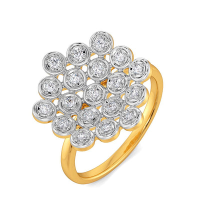 Star Cluster Diamond Rings