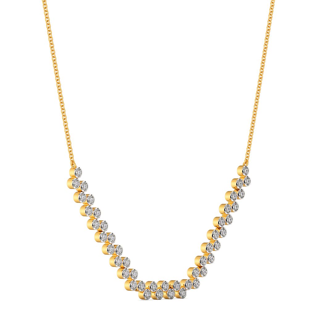 Sequin Sparkle Diamond Necklaces