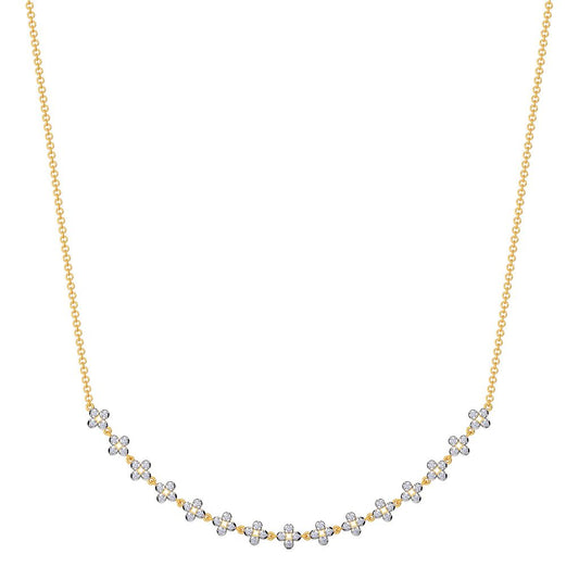 Fleur de la Fun Diamond Necklaces