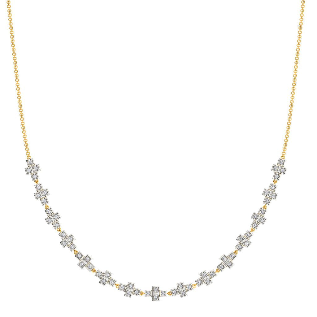 Geo Jaunts Diamond Necklaces