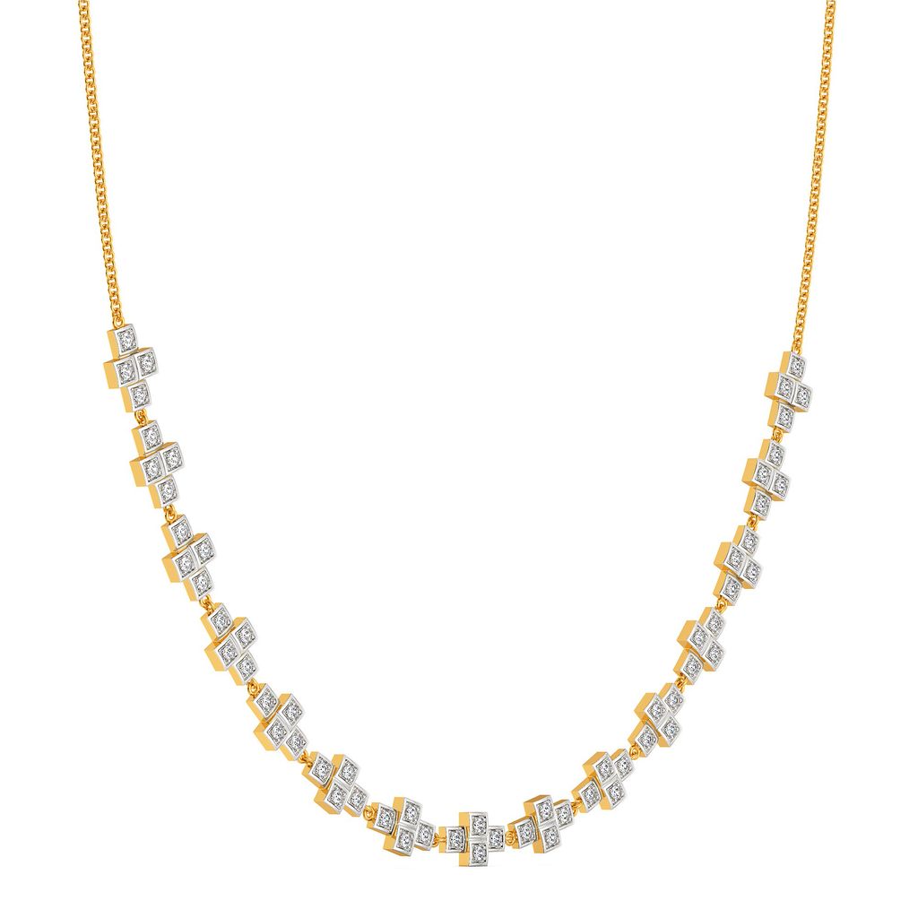 Geo Jaunts Diamond Necklaces