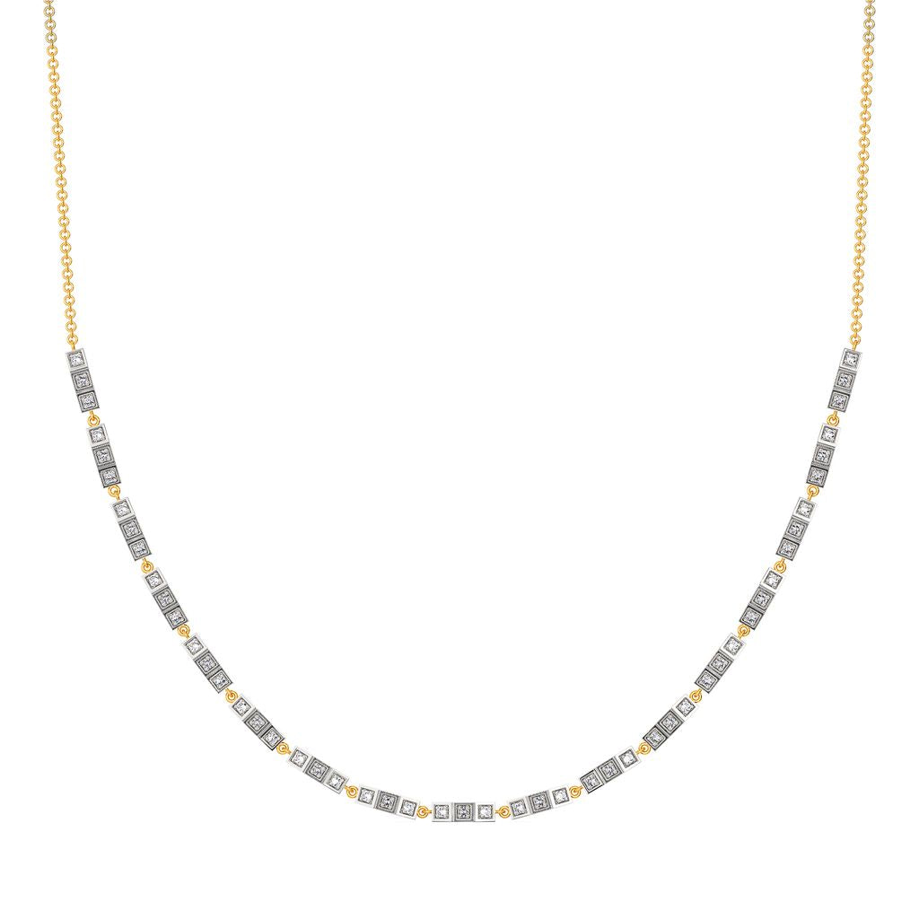 Box It Up Diamond Necklaces