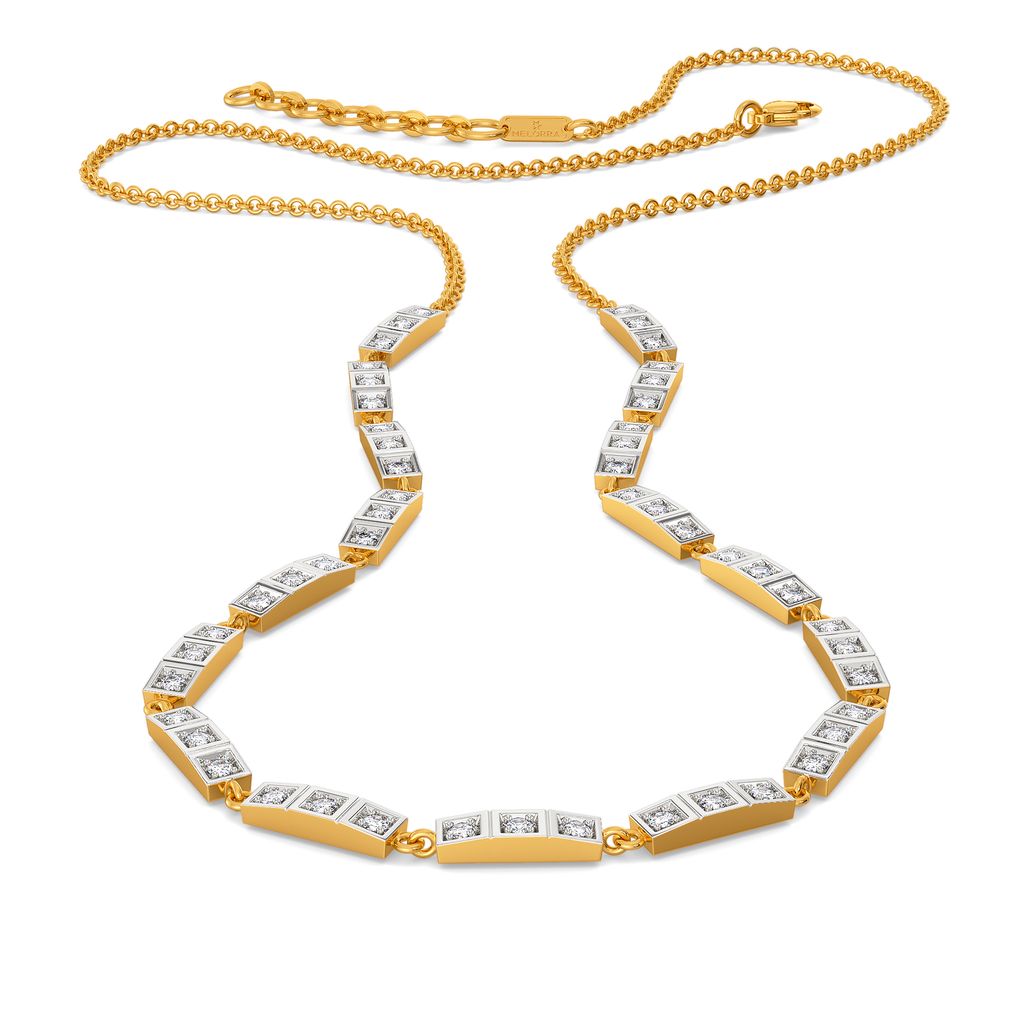 Box It Up Diamond Necklaces