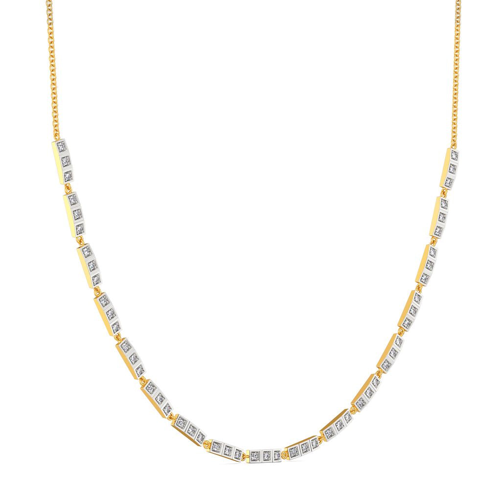 Box It Up Diamond Necklaces