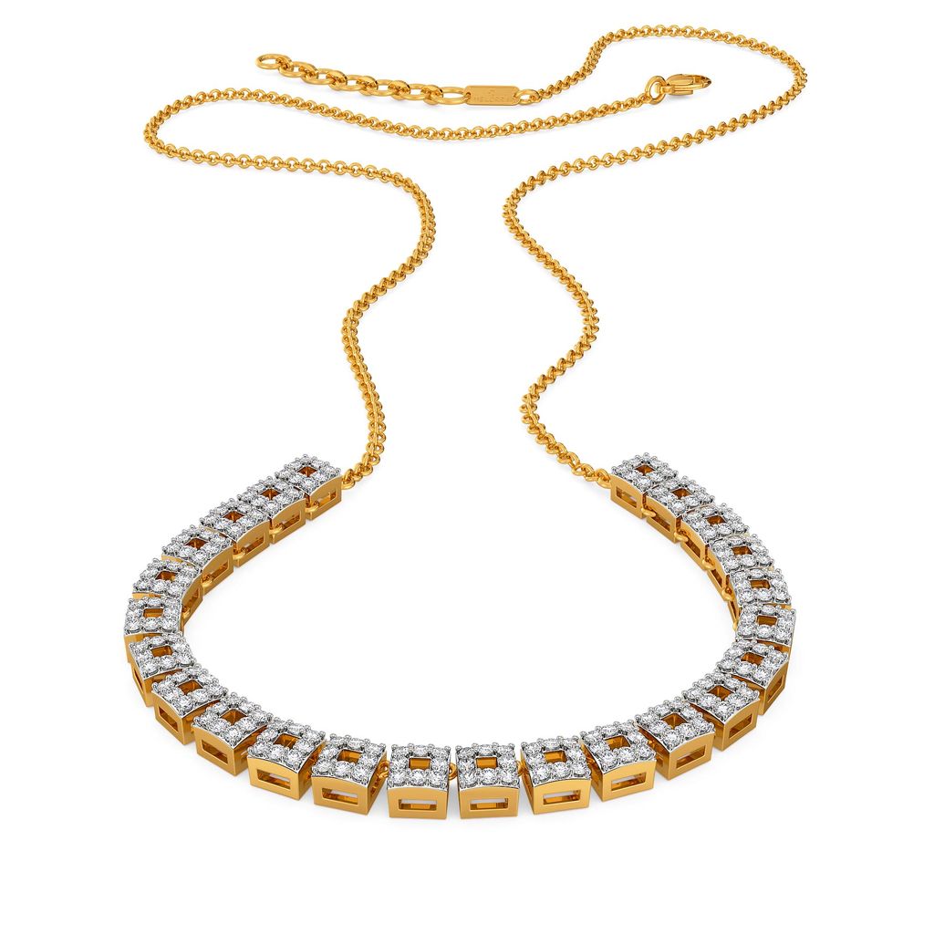 Bourgeois Vibes Diamond Necklaces