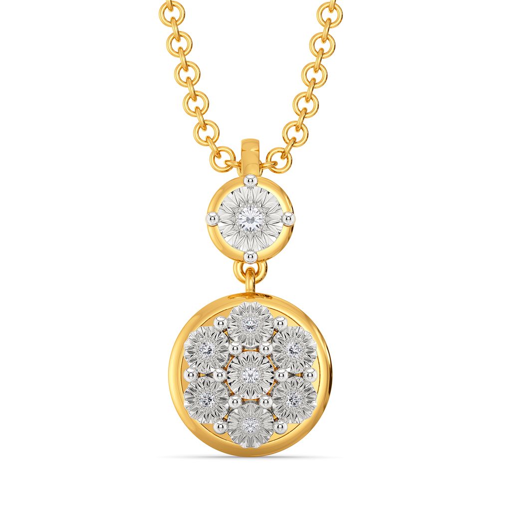 Dazzle N Loop Diamond Pendants