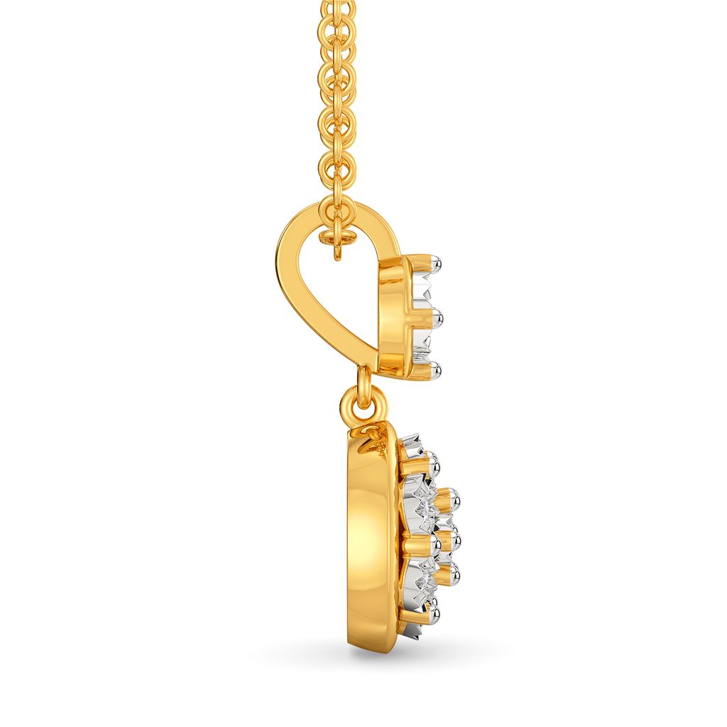 Dazzle N Loop Diamond Pendants
