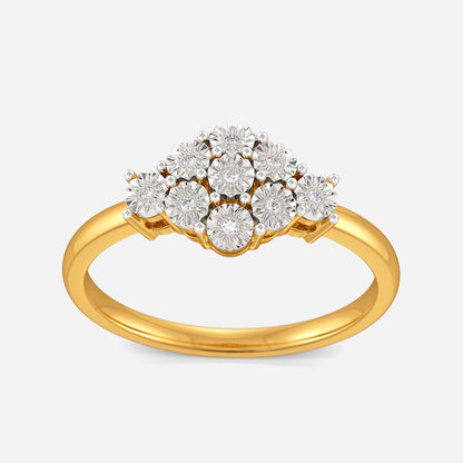 Round N Rad Diamond Rings