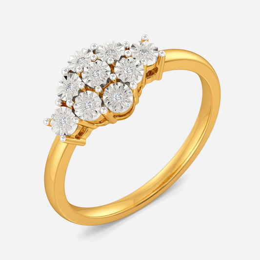 Round N Rad Diamond Rings