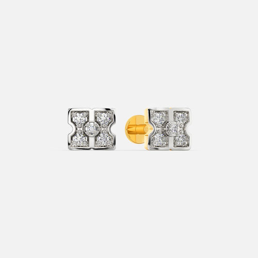 Double Trouble Diamond Earrings