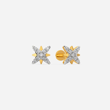 Starry Charade Diamond Earrings