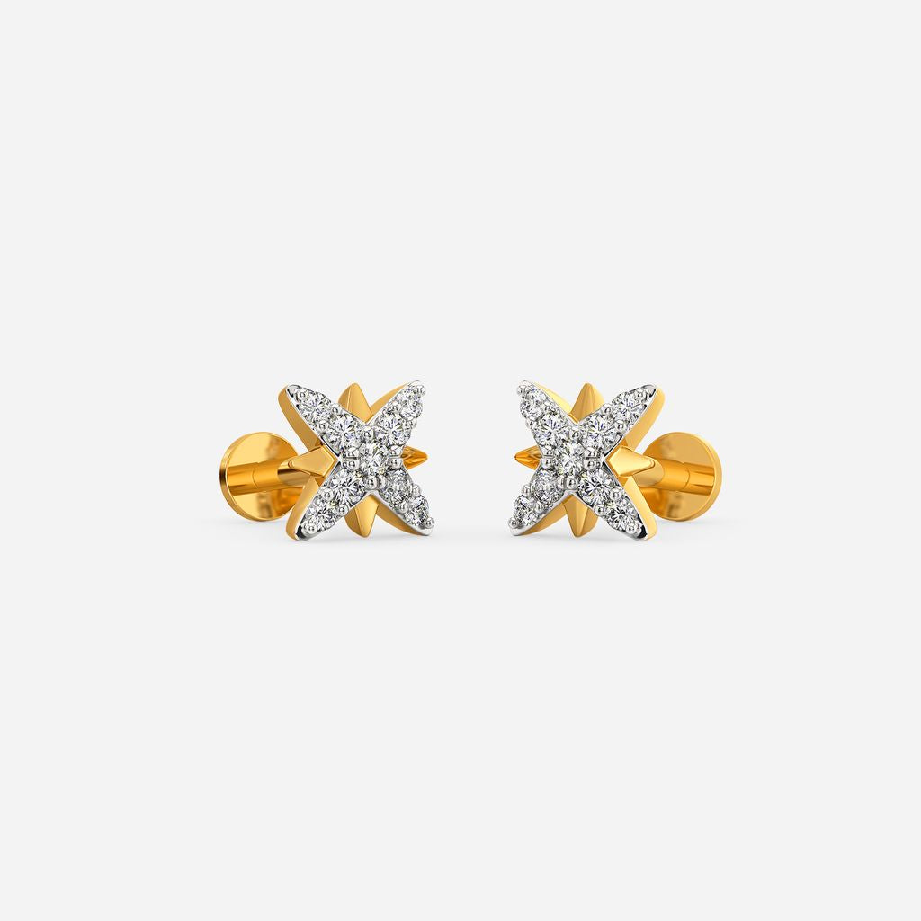 Starry Charade Diamond Earrings