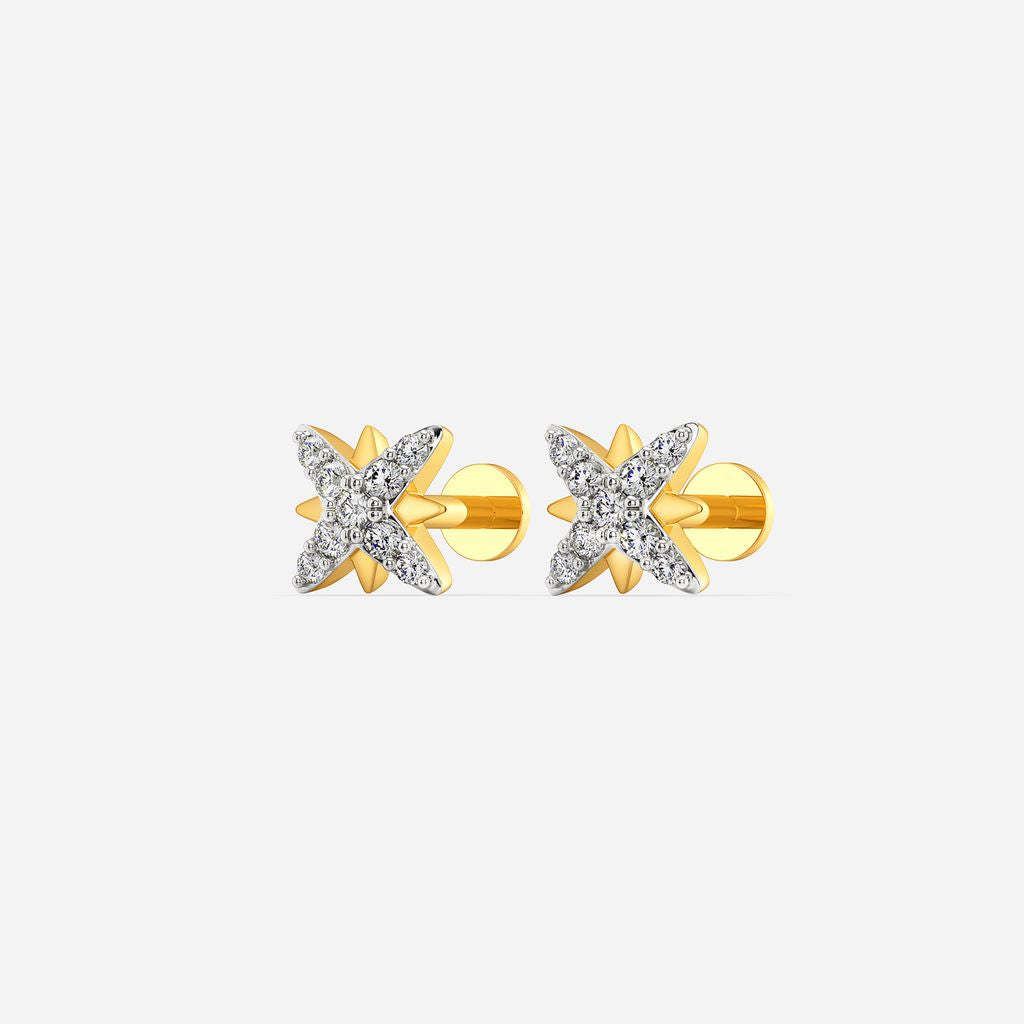 Starry Charade Diamond Earrings