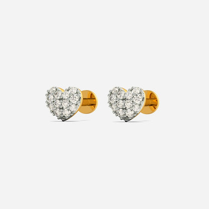 Heart For You Diamond Earrings