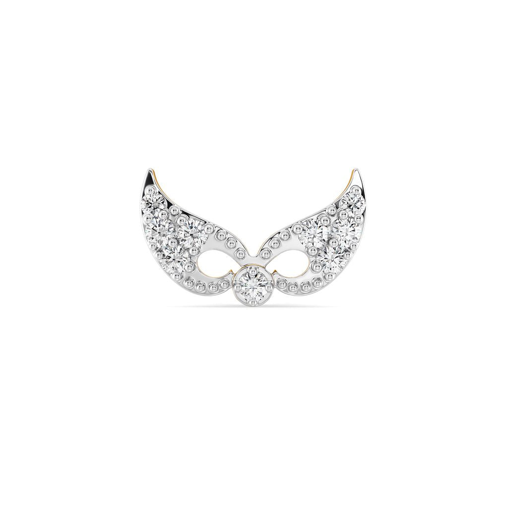 A Wing Thing Diamond Nose Pins
