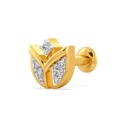 Bold Foretold Diamond Nose Pins