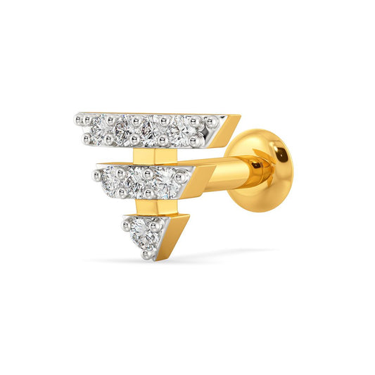 Pyramid Proxy Diamond Nose Pins