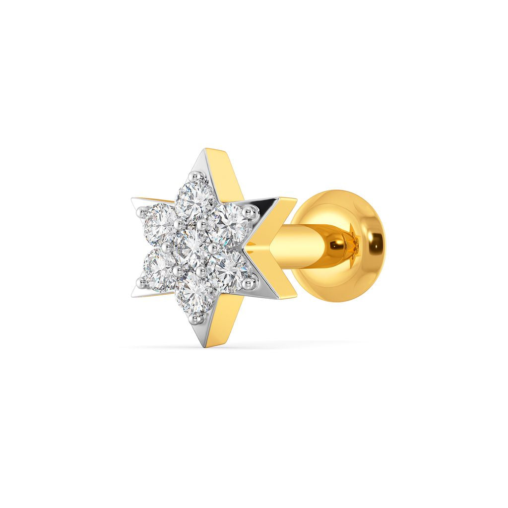 Star Memoir Diamond Nose Pins