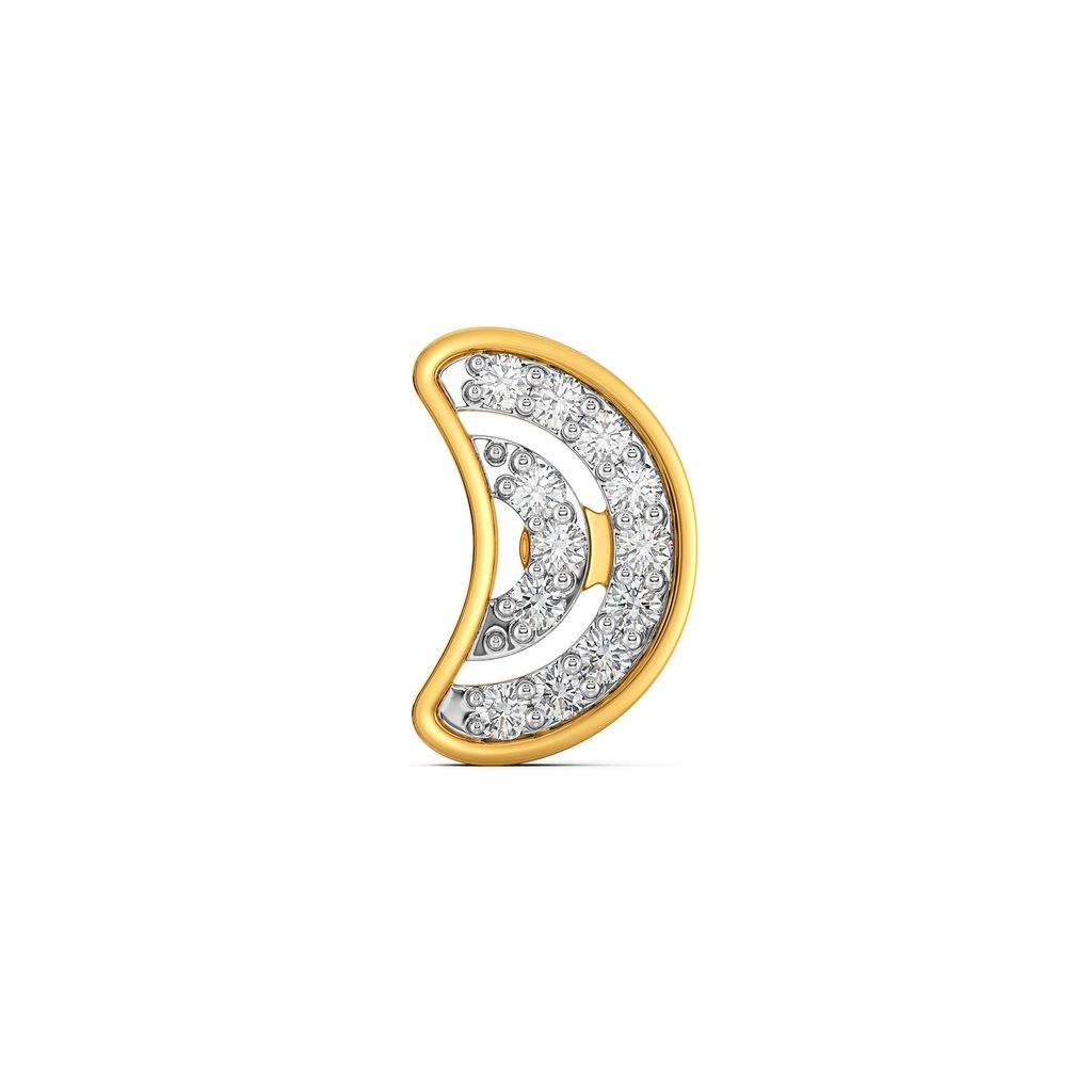 Moon Swoon Diamond Nose Pins