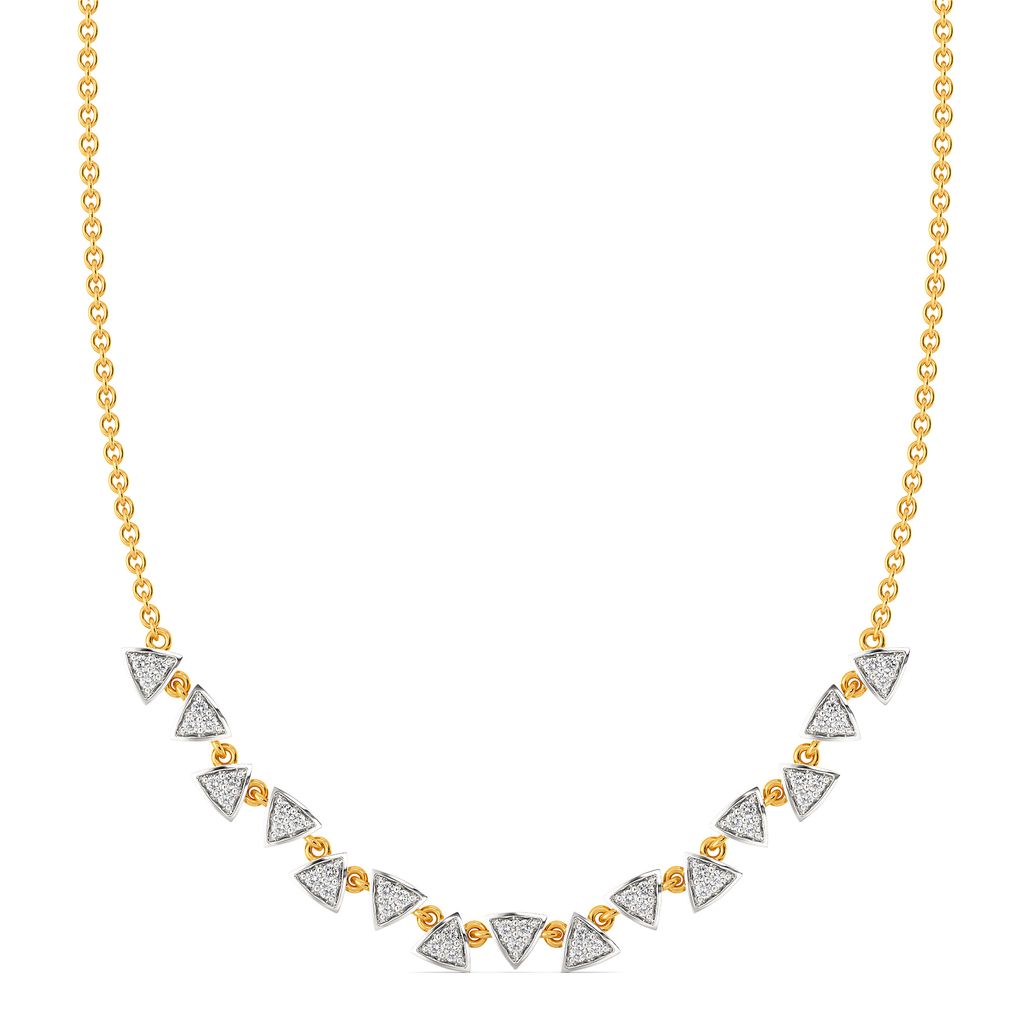 Zest to Jigsaw Diamond Necklaces