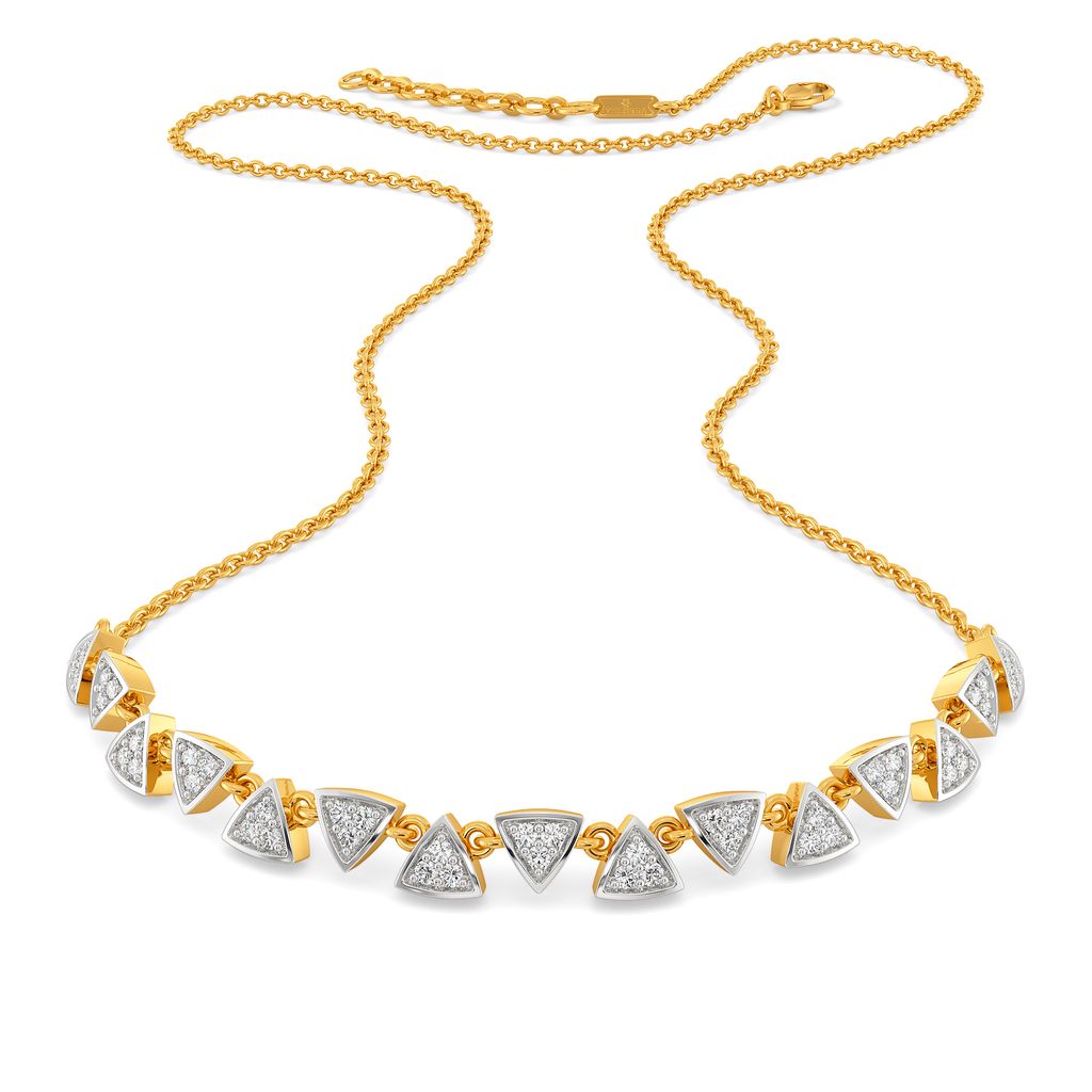 Zest to Jigsaw Diamond Necklaces