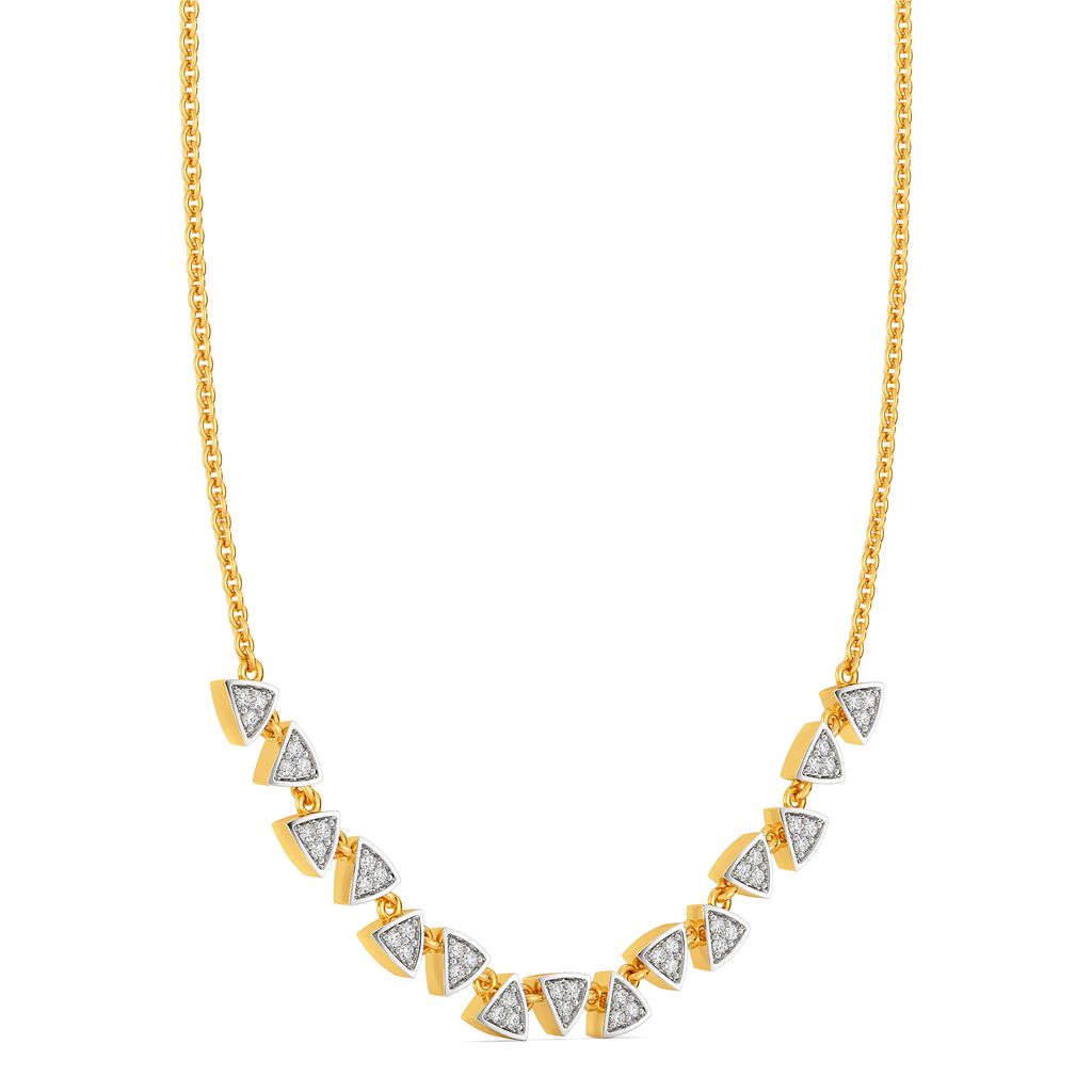 Zest to Jigsaw Diamond Necklaces