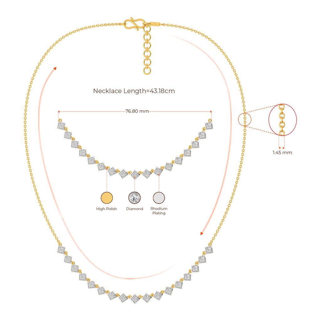 Dice O Vice Diamond Necklaces