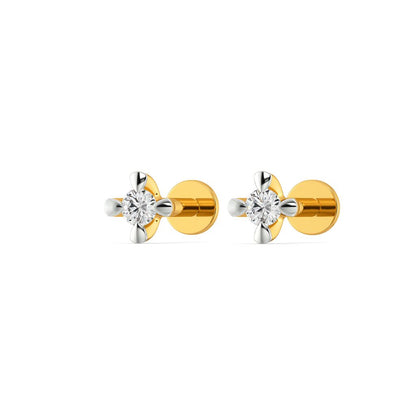 Four Story Diamond Earrings