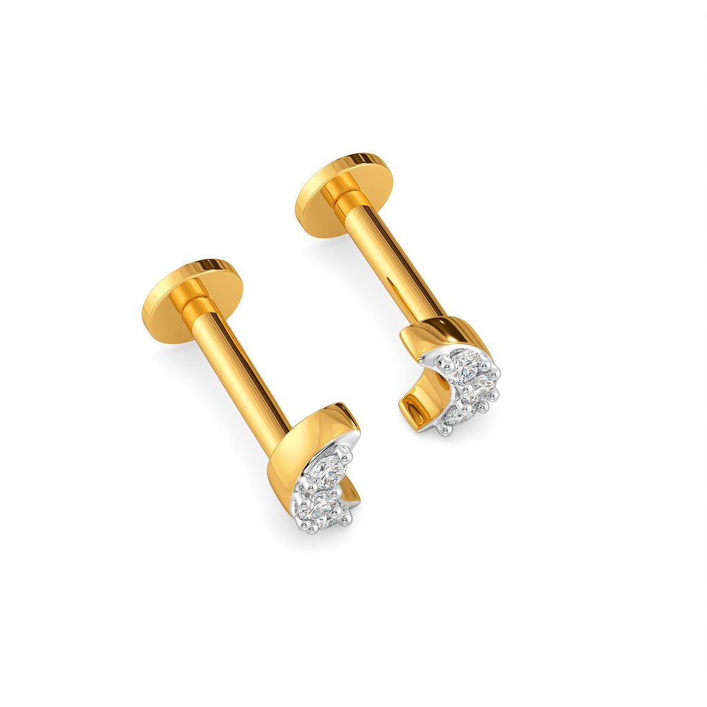 Moon Magic Diamond Earrings
