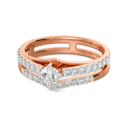 Double Dote Diamond Rings