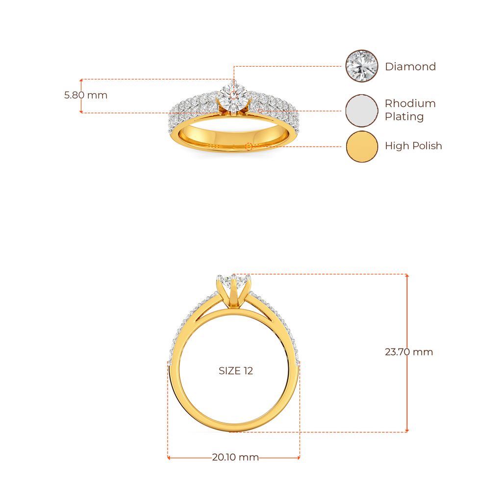 French Fables Diamond Rings