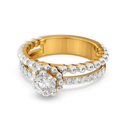 Love Themed Diamond Rings