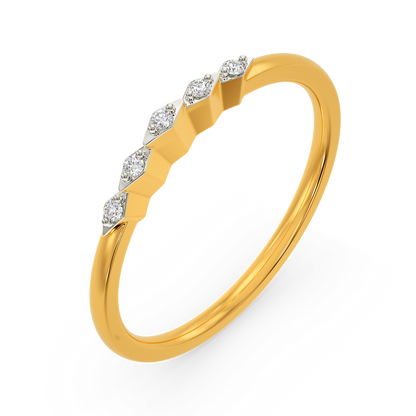 Rome with Rhombi Diamond Rings