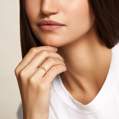 Flushy Blush Diamond Rings