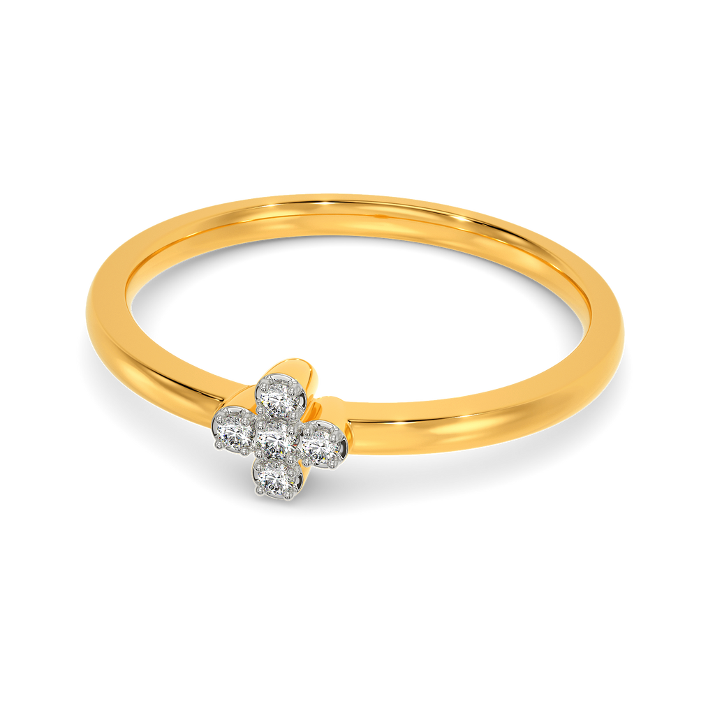 Flushy Blush Diamond Rings