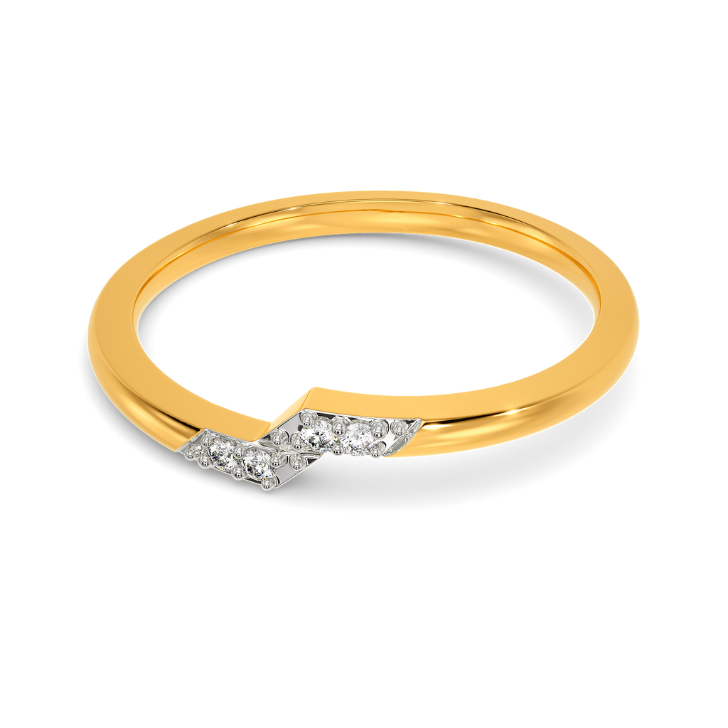 Crossy Nods Diamond Rings