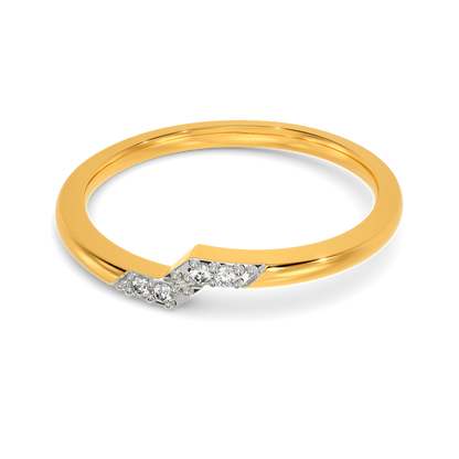 Crossy Nods Diamond Rings