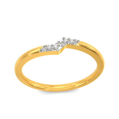 Crossy Nods Diamond Rings