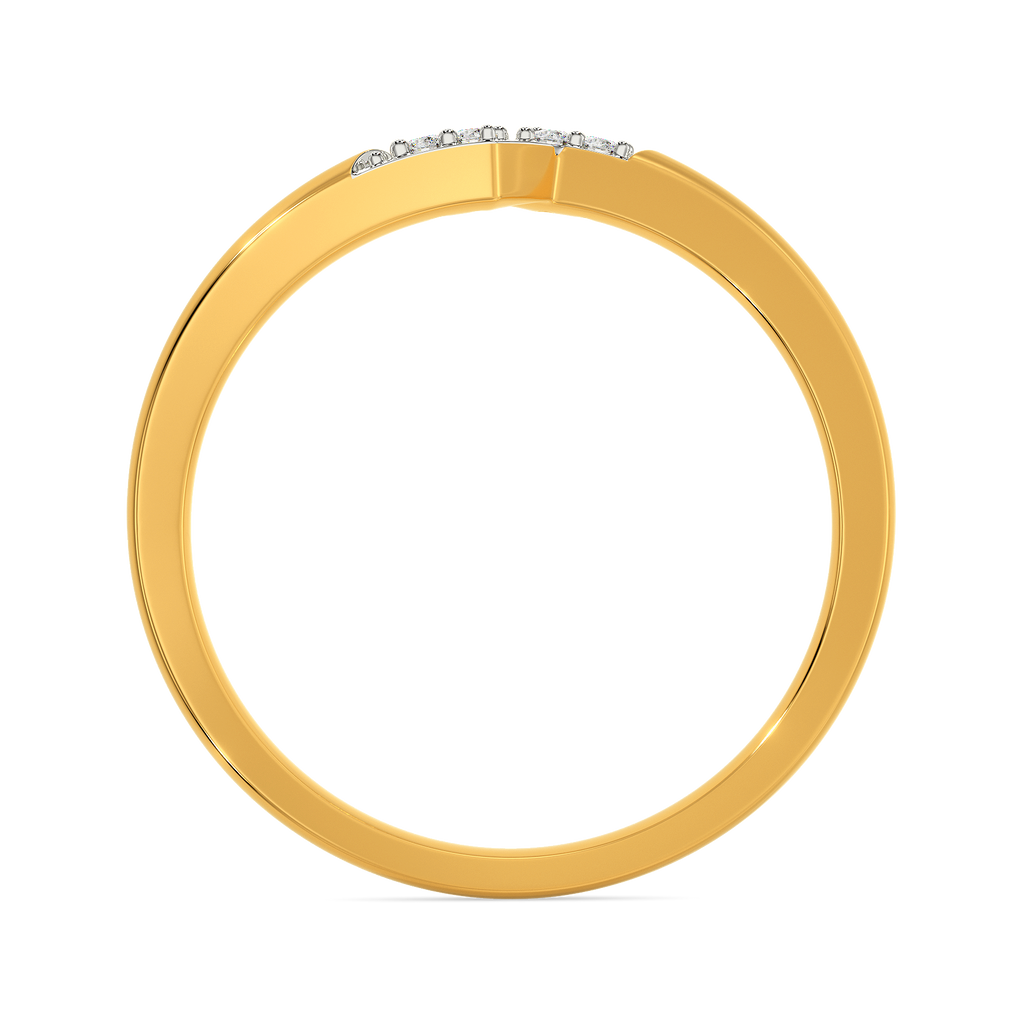 Crossy Nods Diamond Rings