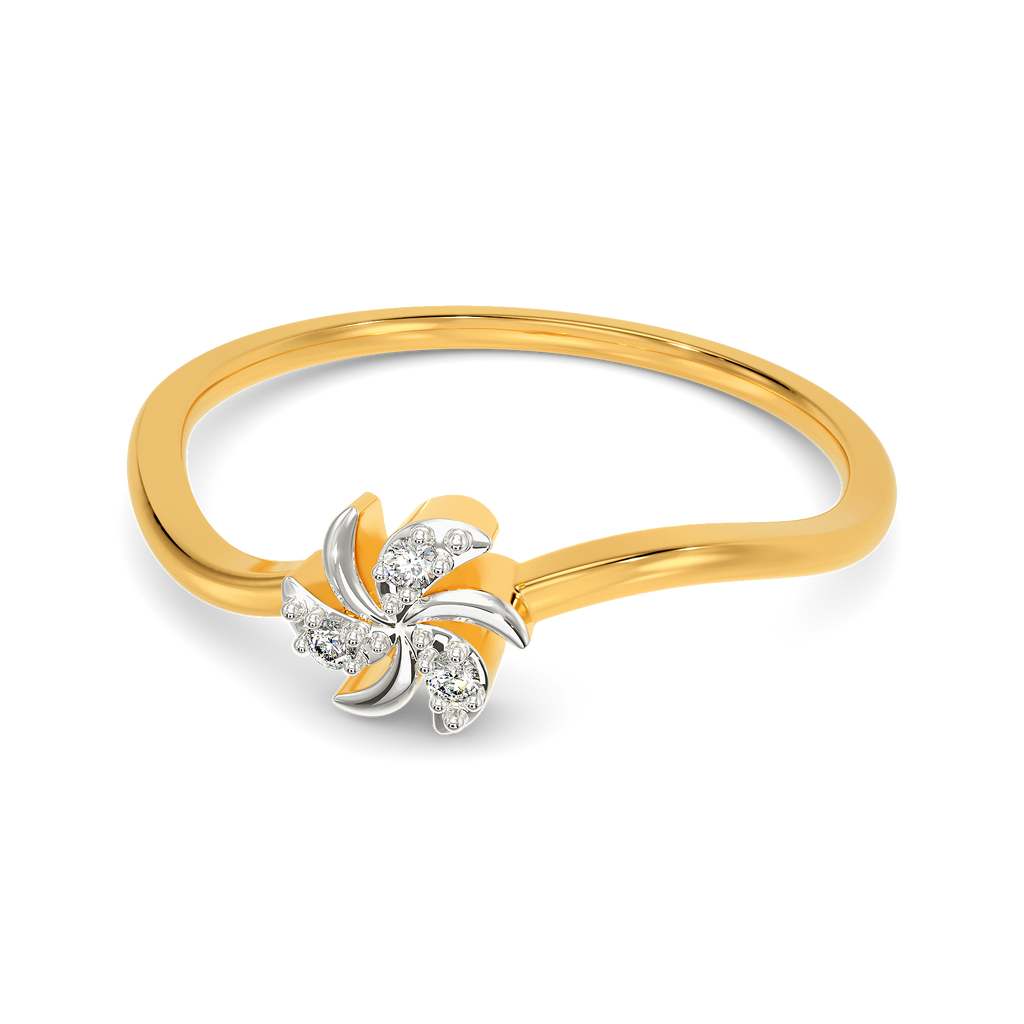 Fleur Gag Diamond Rings